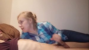 Work From Home Handjob