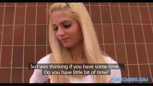 15 Min PublicAgent Black Haired Babe Fucks Stranger For Cash Film