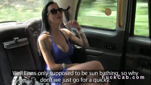 10 Min Tattooed Brit Gets Anal Banged In Fake Taxi Film